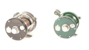 AMBASSADEUR - TWO LATE 20TH CENTURY SWEDISH FISHING REELS