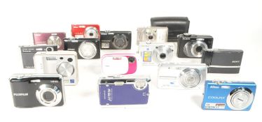 A COLLECTION OF DIGITAL CAMERAS
