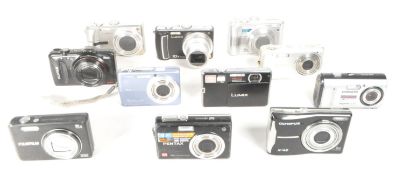 COLLECTION OF DIGITAL CAMERAS _ SAMSUNG< KODAK< CASIO