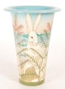 DENNIS CHINA WORKS - 2004 GALA DAY EARTHENWARE SMALL VASE