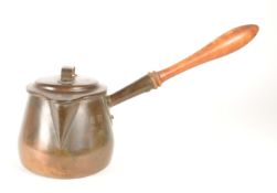 W.S. ADAMS & SON - VICTORIAN COPPER POT
