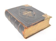 LATE 19TH CENTURY NATIONAL COMPREHENSIVE FAMILY HOLY BIBLE