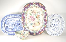 COLLECTION OF 20TH CENTURY SERVING PLATES