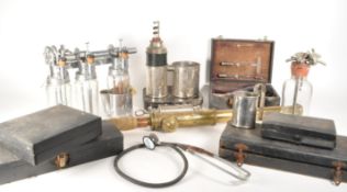 COLLECTION OF 20TH CENTURY VINTAGE DOCTORS' MEDICAL EQUIPMENT