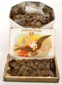 LARGE COLLECTION OF 19TH & 20TH CENTURY COPPER COINS
