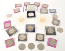COLLECTION OF 20TH CENTURY BRITISH COMMEMORATIVE COINS