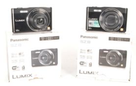 PAIR OF PANASONIC LUMIX SZ-8 DIGITAL CAMERAS