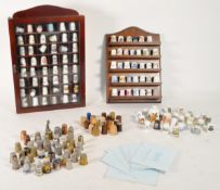 LARGE 20TH CENTURY VINTAGE THIMBLE COLLECTION
