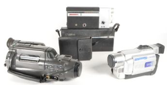 COLLECTION OF VIDEO CAMERAS - SONY - JVC - CANON