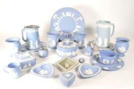 WEDGWOOD - JASPERWARE - COLLECTION OF 20TH CENTURY BISQUE PORCELAIN