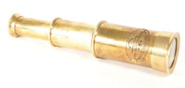 20TH CENTURY REPRODUCTION W. OTTWAY 'VICTORIAN MARINE TELESCOPE'