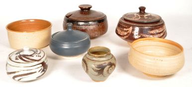 FRANCIS GLANVILLE COOPER - COLLECTION OF 20TH CENTURY STUDIO ART POTTERY