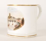 GRAINGER & CO. - 19TH CENTURY PORCELAIN MUG