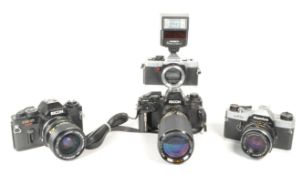 COLLECTION 35MM FILM CAMERAS - MAMIYA MINOLTA RICOH