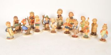 GOEBEL - FIFTEEN WEST GERMAN 20TH CENTURY PORCELAIN FIGURES
