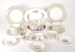 COLLECTION OF MID CENTURY BRITISH PORCELAIN