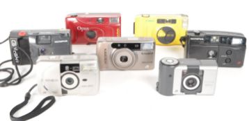 COLLECTION OF CAMERAS - MINOLTA FUJIFILM OLYMPUS