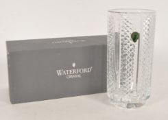 WATERFORD CRYSTAL - 1995 BOXED GLASS VASE