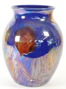 POOLE POTTERY - CONTEMPORARY CERAMIC COSMIC GLAZED BALUSTER VASE