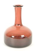 19TH CENTURY GEORGE III HAND BLOWN WINE BOTTLE
