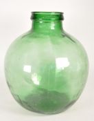 VINTAGE 20TH CENTURY PRESSED GLASS CARBOY