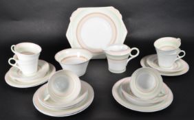 SHELLEY - MID CENTURY PORCELAIN TEA SERVICE