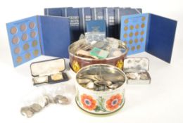 COLLECTION OF BRITISH & FOREIGN COINS