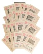 BRISTOL CITY F.C - COLLECTION OF VINTAGE 1950S FOOTBALL GAME PROGRAMMES