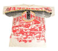 MANCHESTER UNITED - VINTAGE 199OS RETRO NOVELTY MAN UTD FOOTBALL FAN TSHIRT