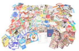 FOOTBALL - LARGE COLLECTION OF VINTAGE 1960S ONWARDS PROGRAMMES
