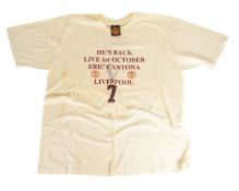 MANCHESTER UNITED - VINTAGE 199OS RETRO NOVELTY MAN UTD FOOTBALL FAN TSHIRT