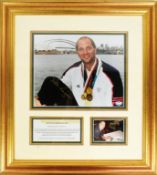 OLYMPIC ROWING - SIR STEVE REDGRAVE - AUTOGRAPHED PRESENTATION