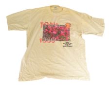 MANCHESTER UNITED - VINTAGE 199OS RETRO NOVELTY MAN UTD FOOTBALL FAN TSHIRT