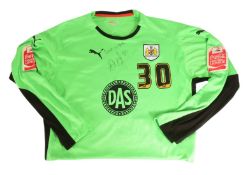 BRISTOL CITY F.C - STEPHEN HENDERSON SIGNED FOOTBALL GOALKEEPER JERSEY SHIRT