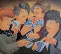 BERYL COOK - A FULL HOUSE - SIGNED LIMITED EDITION PRINT