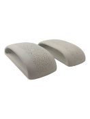 PAIR OF CONTEMPORARY DESIGN CERAMIC WALL SCONCES LIGHTS