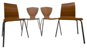 MORGENSEN & JEPSEN - FOUR DINING CHAIRS