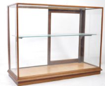 LARGE EARLY 20TH CENTURY DISPLAY CABINET