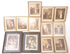 ATTRIBUTED TO FRANCIE WHEATLEY - CRIED OF LONDON TWELVE ENGRAVINGS