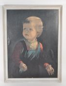 AFTER ANNA ZINKEISEN - MID CENTURY FRAMED PRINT 'CHILDHOOD'