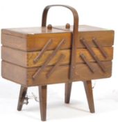 BRITISH MODERN DESIGN - METAMORPHIC SEWING BOX
