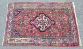 VINTAGE 20TH CENTURY PERSIAN HAMADAN RUG