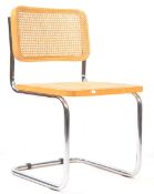 MARCEL BREUER MANNER CANTILEVER DINING CHAIR
