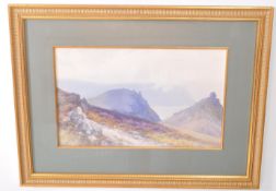 FREDERICK JOHN WIDGERY - WATERCOLOUR ON BOARD EARLY 20TH CENTURY