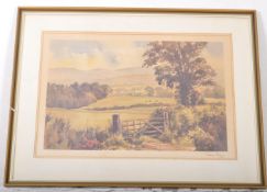 AFTER SIDNEY PERRIN - 20TH CENTURY VINTAGE WATERCOLOUR PRINT