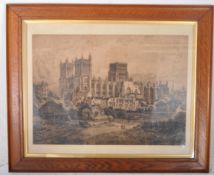 EARLY 20TH CENTURY CHARLES BIRD BRISTOL ETCHING