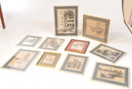 GWEN WHICKER - TWELVE LOCAL INTEREST ETCHINGS