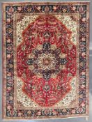 LARGE EARLY 20TH CENTURY NORTH WEST PERSIAN TABRIZ CARPET RUG