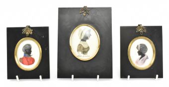 THREE 20TH CENTURY SILHOUETTES BY DOROTHY TURTON & EUNICE GREEN