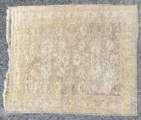 LARGE EARLY 20TH CENTURY PERSIAN SULTANABAD WOOL CARPET RUG